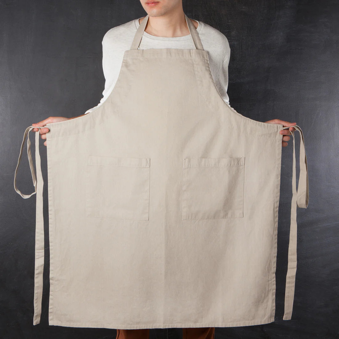 Dove Gray Stonewash Apron