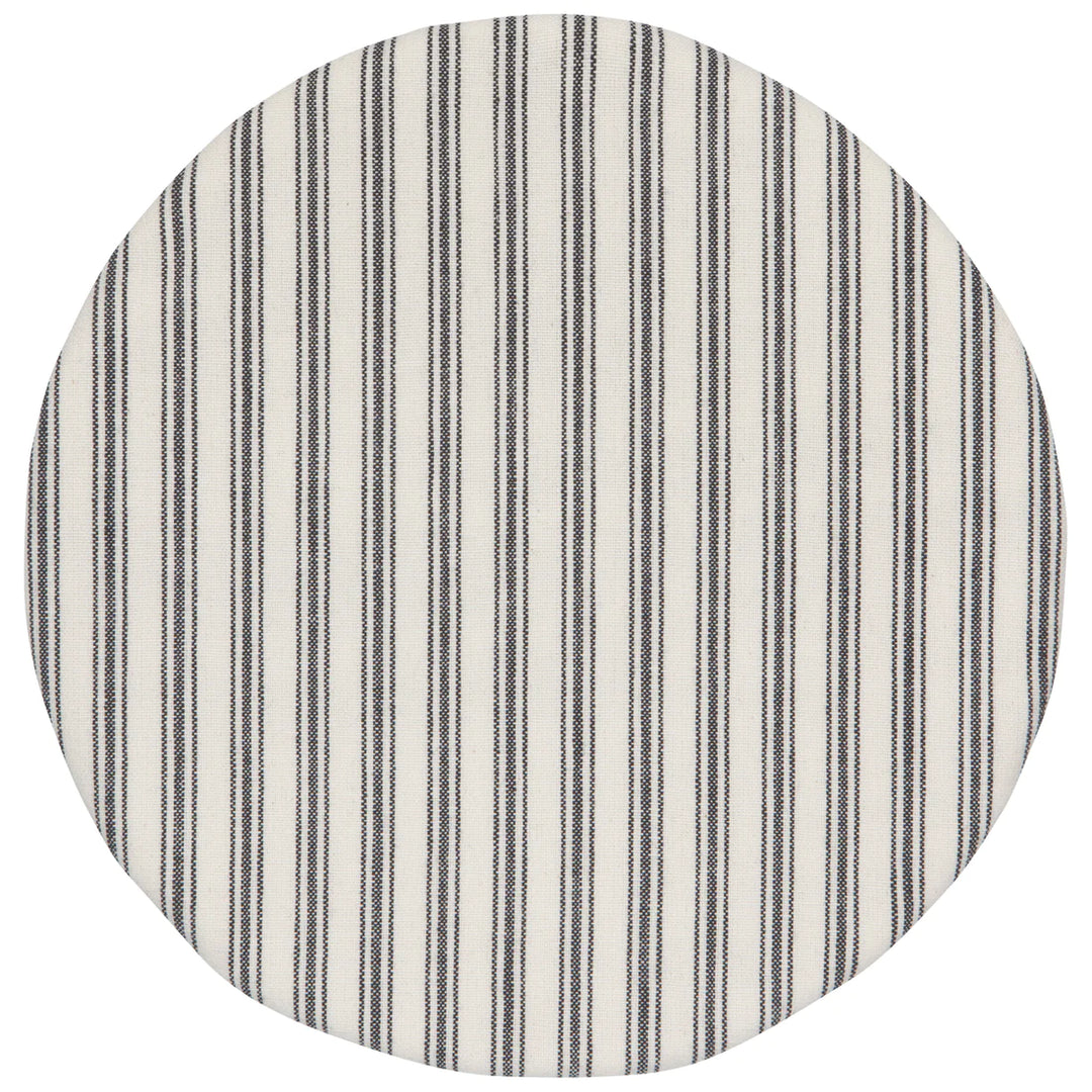 Ticking Stripe Bowl Covers - Set of 2