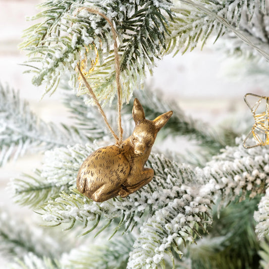 Resting Deer Ornament