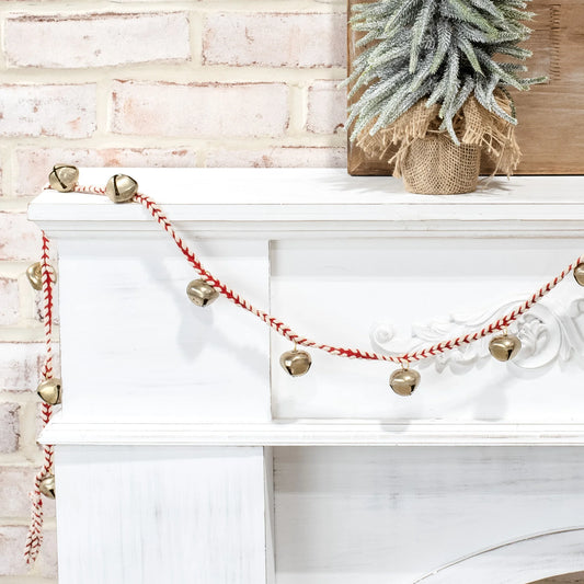 Braided Jingle Bell Garland