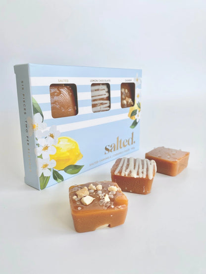 Springtime Salted Caramels