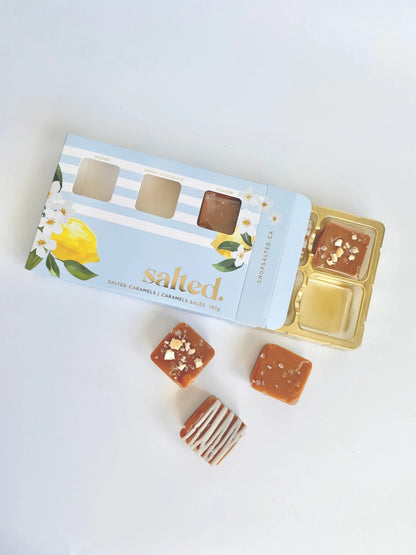 Springtime Salted Caramels