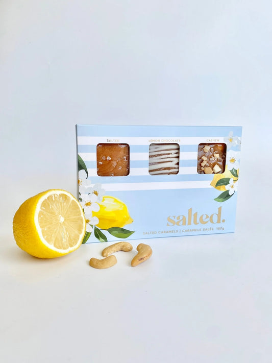Springtime Salted Caramels