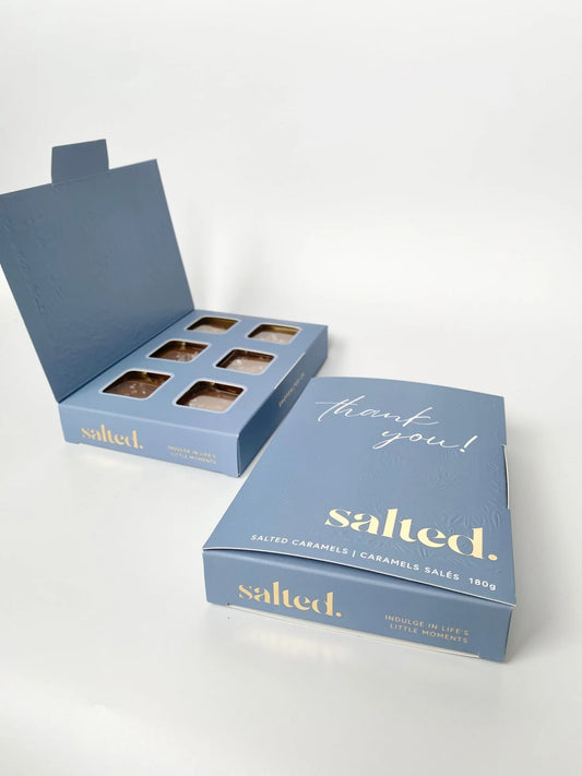 Thank You Sea Salt Caramel - 6 Piece Box