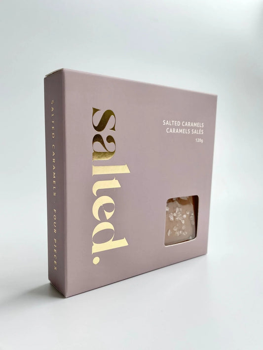 Classic Sea Salt Caramel - 4 Piece Box