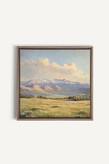 Valley Of Light Canvas Wall Art