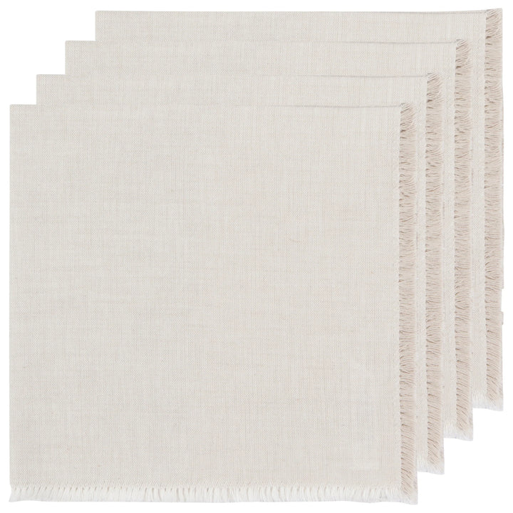 Dove Gray Chambray Napkins - Set of 4