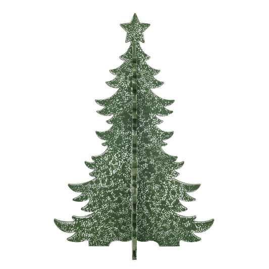 Distressed Interlocking Christmas Tree