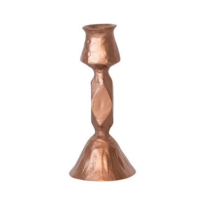 Copper Finish Candle Holder