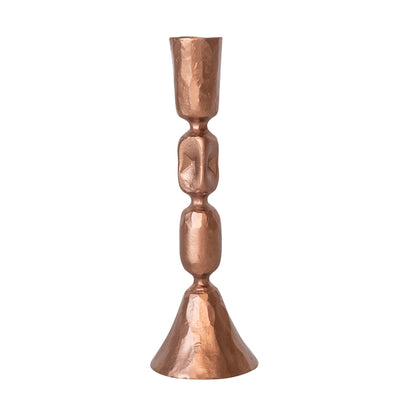 Copper Finish Candle Holder
