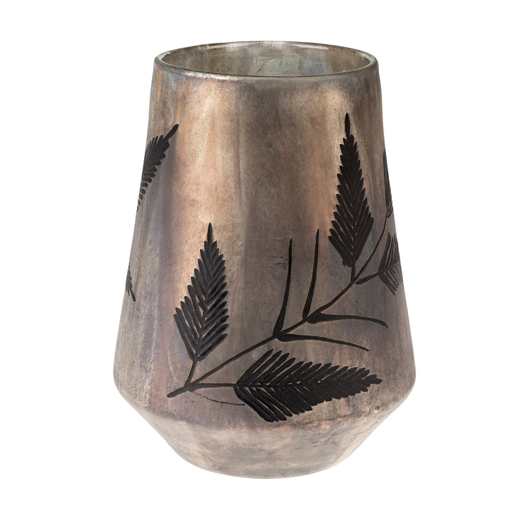 Large Fern Silhouette Vase