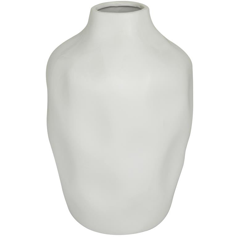 Eve White Ceramic Vase