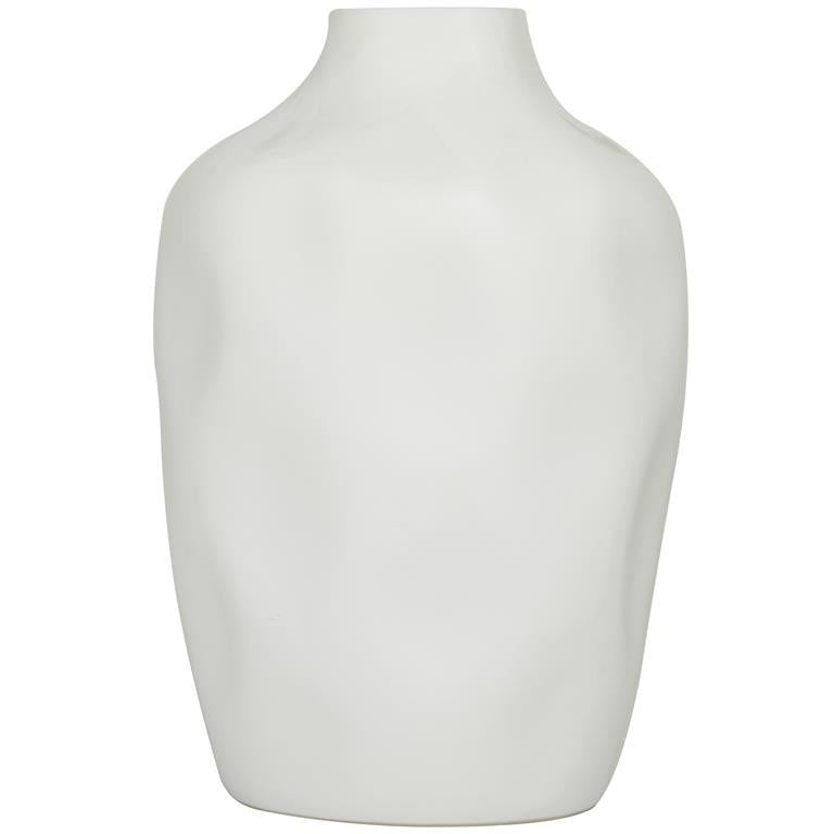 Eve White Ceramic Vase