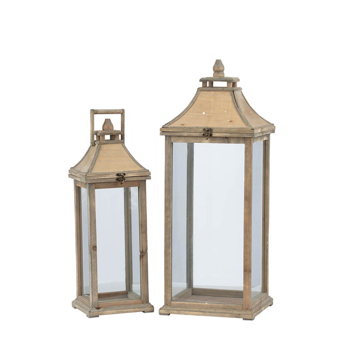 Ivona Wooden Lanterns
