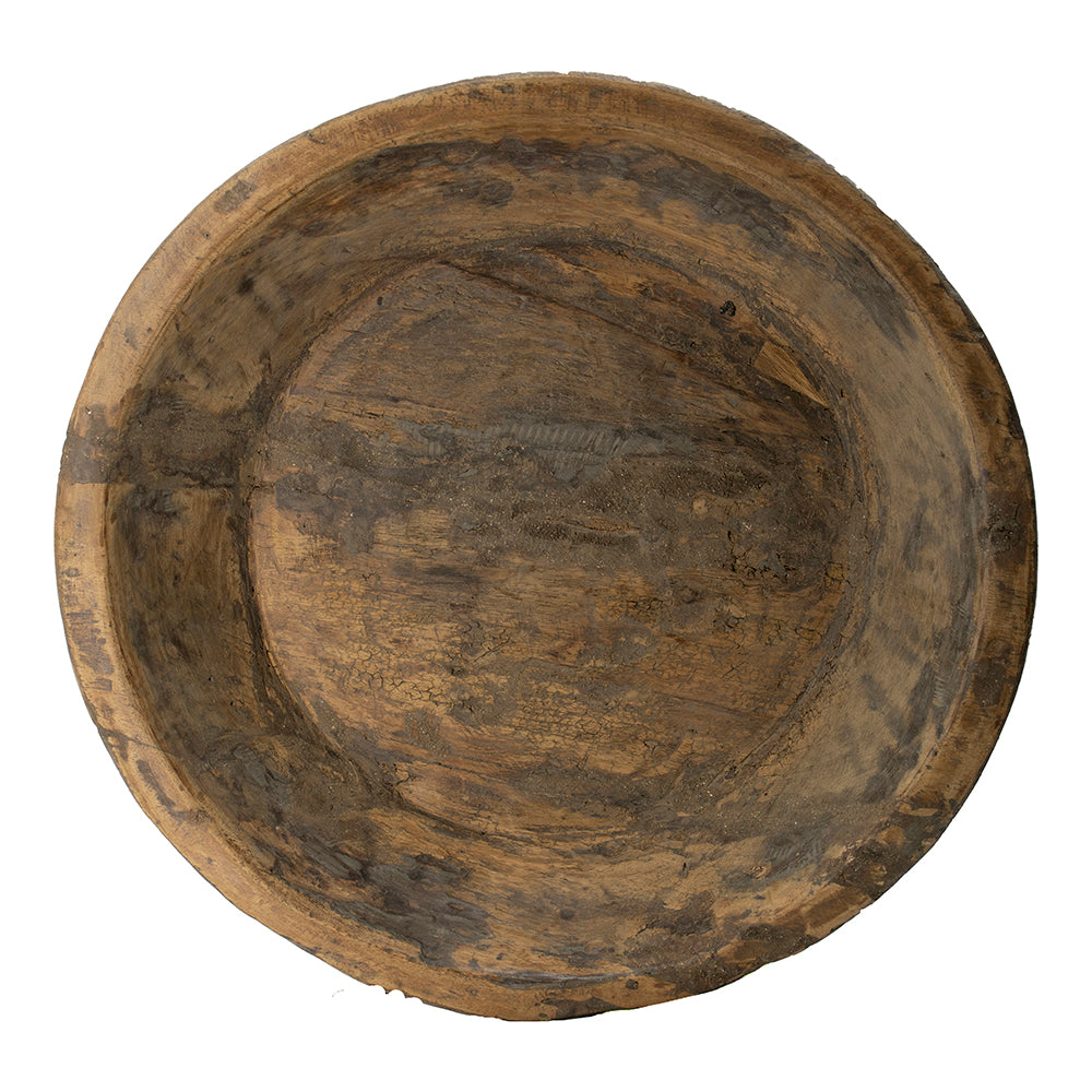Wooden Round Parrat Bowl