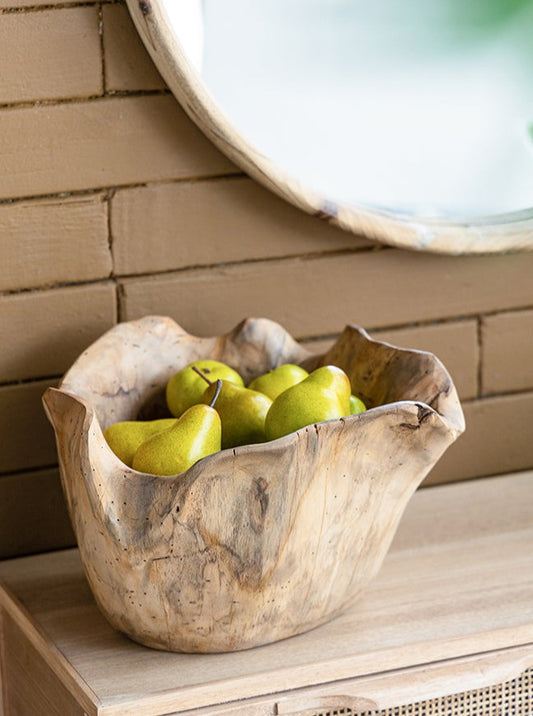 Elegant Teak Bowl