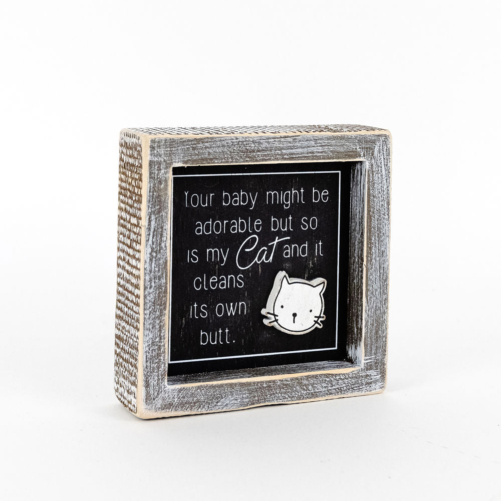 Reversible Pet Sign