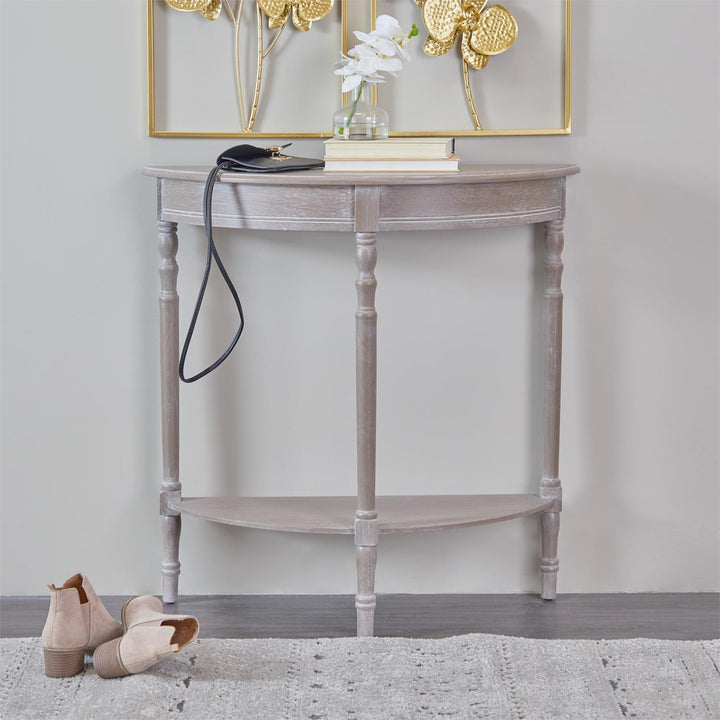 Moore Rounded Console Table