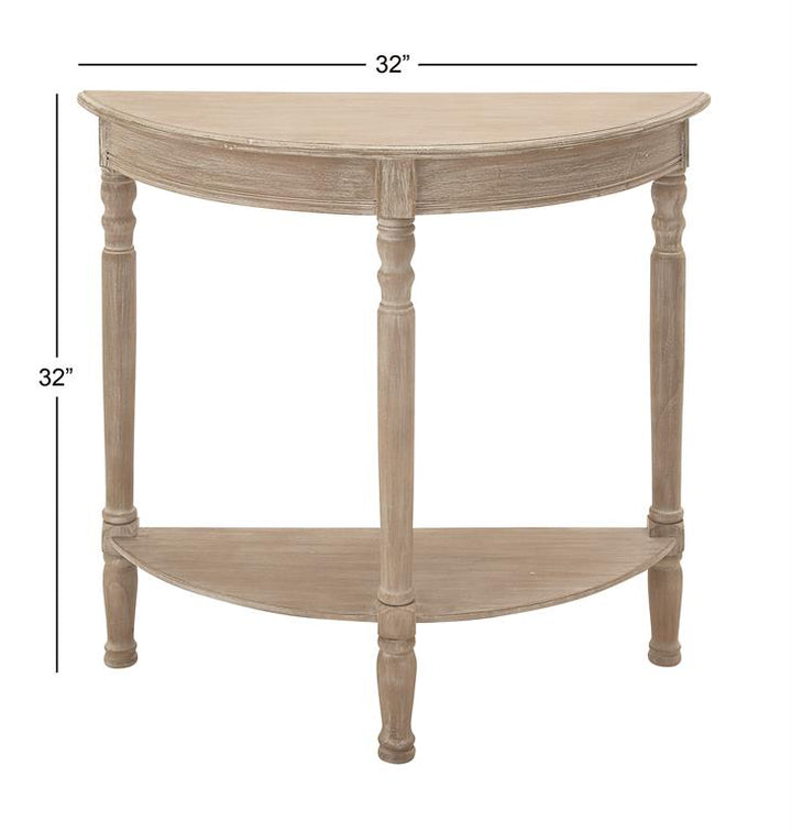Moore Rounded Console Table
