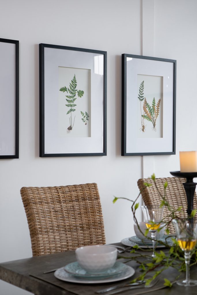 Green Botanical Wall Art