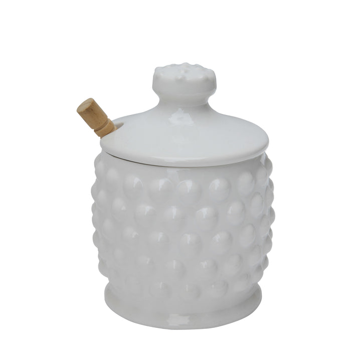 Elsa Hobnail Honey Jar