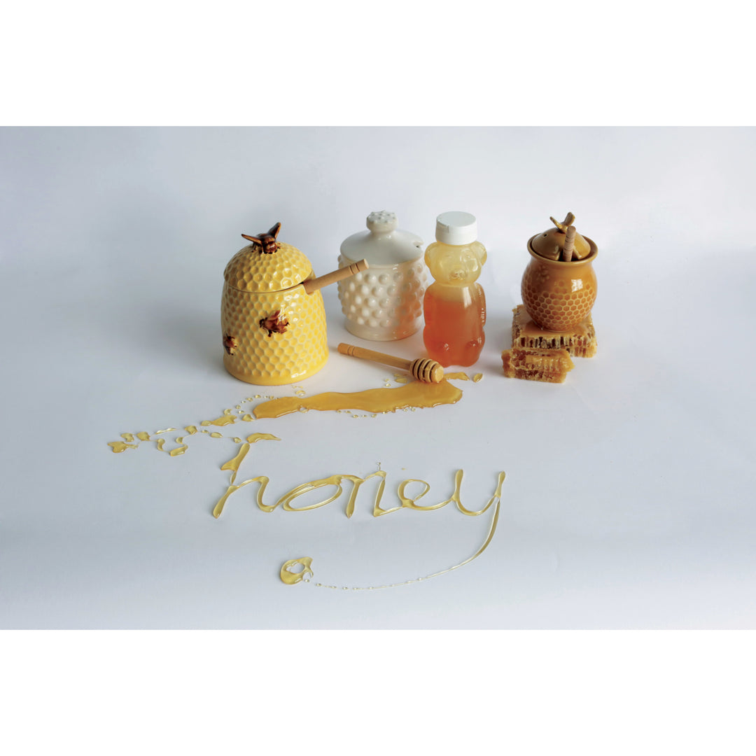 Elsa Hobnail Honey Jar