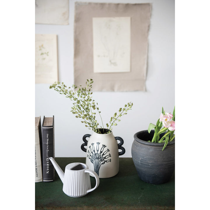 Stoneware Watering Can
