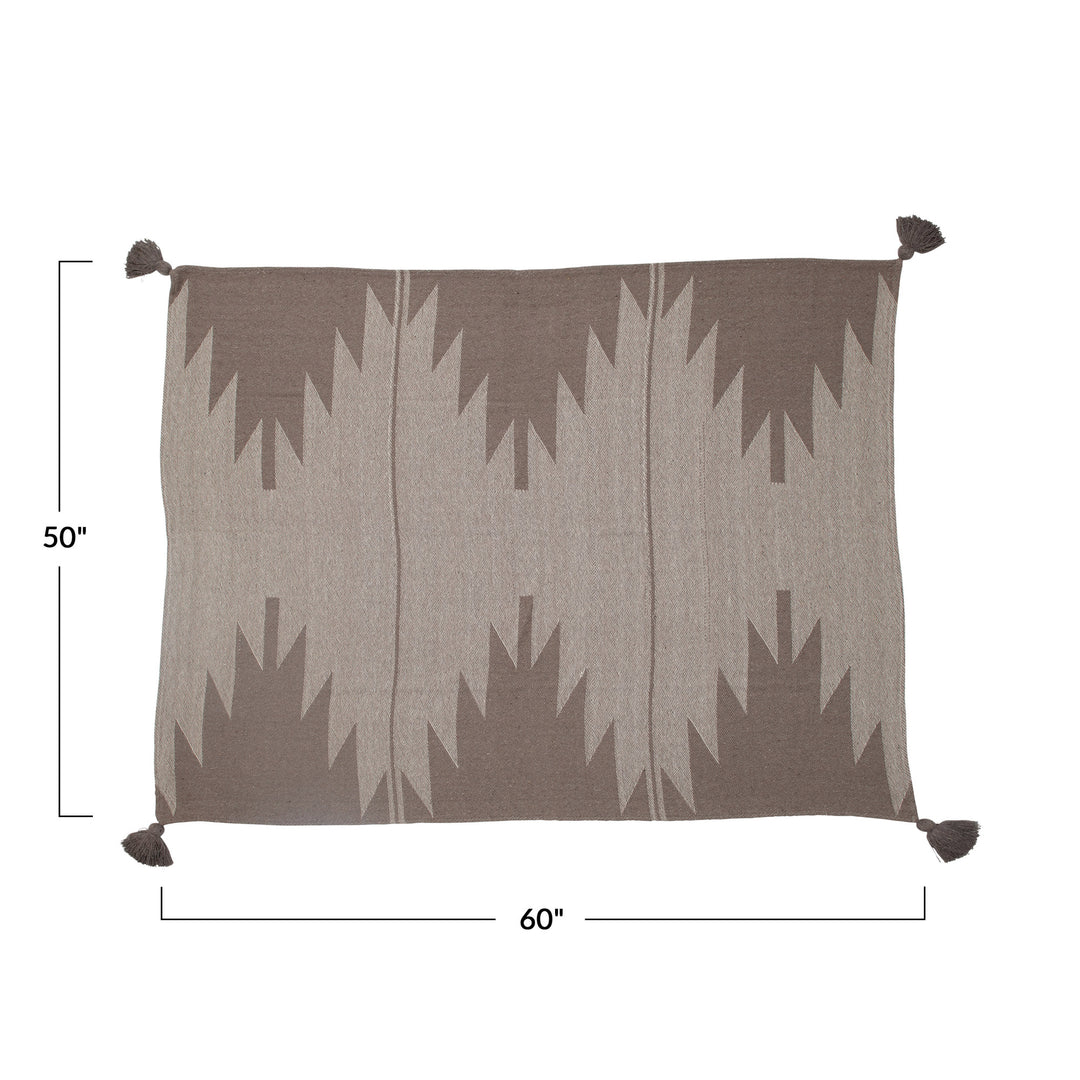 Tan Sabina Throw Blanket