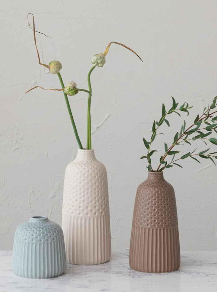 Amanda Stoneware Vases
