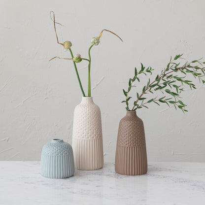 Amanda Stoneware Vases