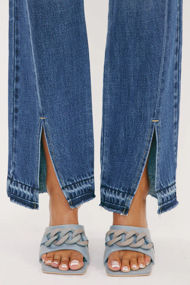 Medora Straight Leg Cutout Jeans