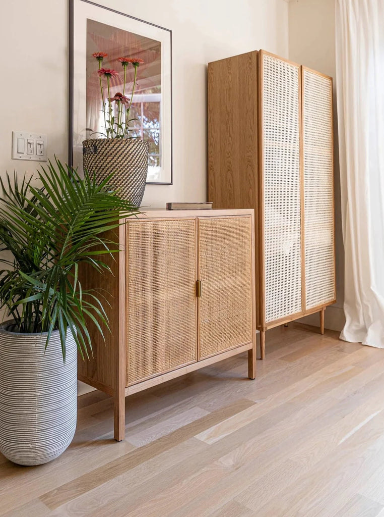 Ikea rattan cabinet for sale deals