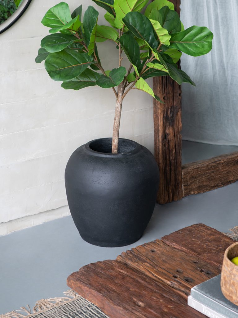 Black Winston Planter