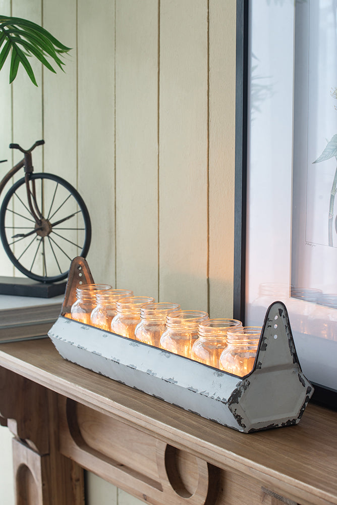Garrett Tray with Jars
