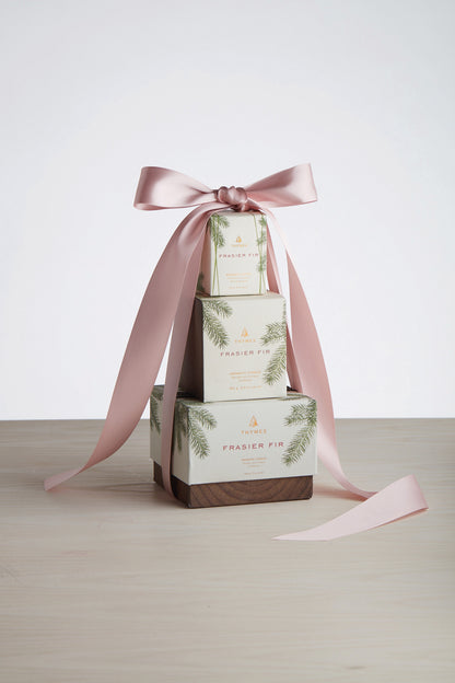 Frasier Fir Green Glass Candle