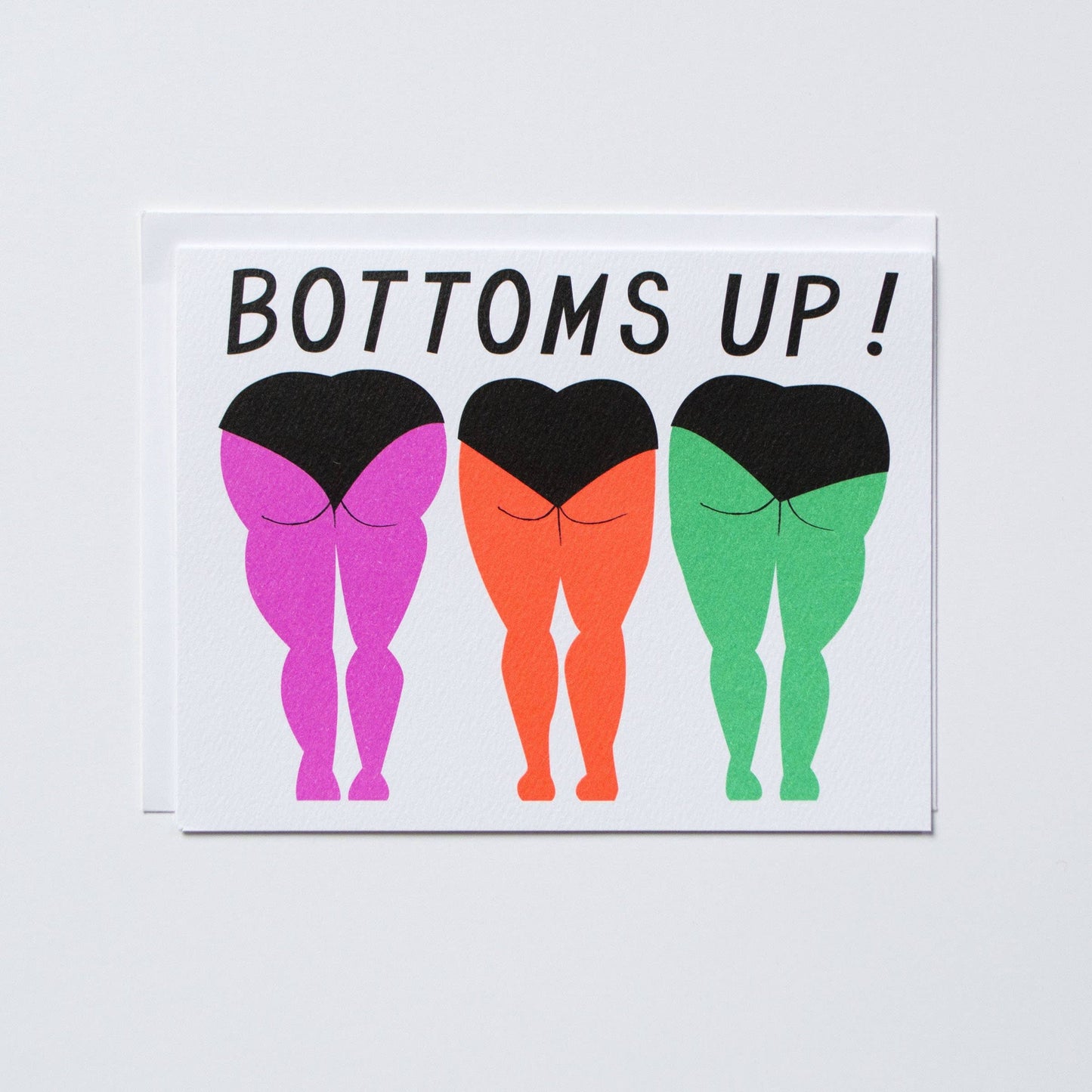 Bottoms Up Card