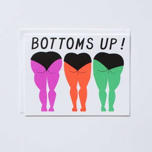 Bottoms Up Card