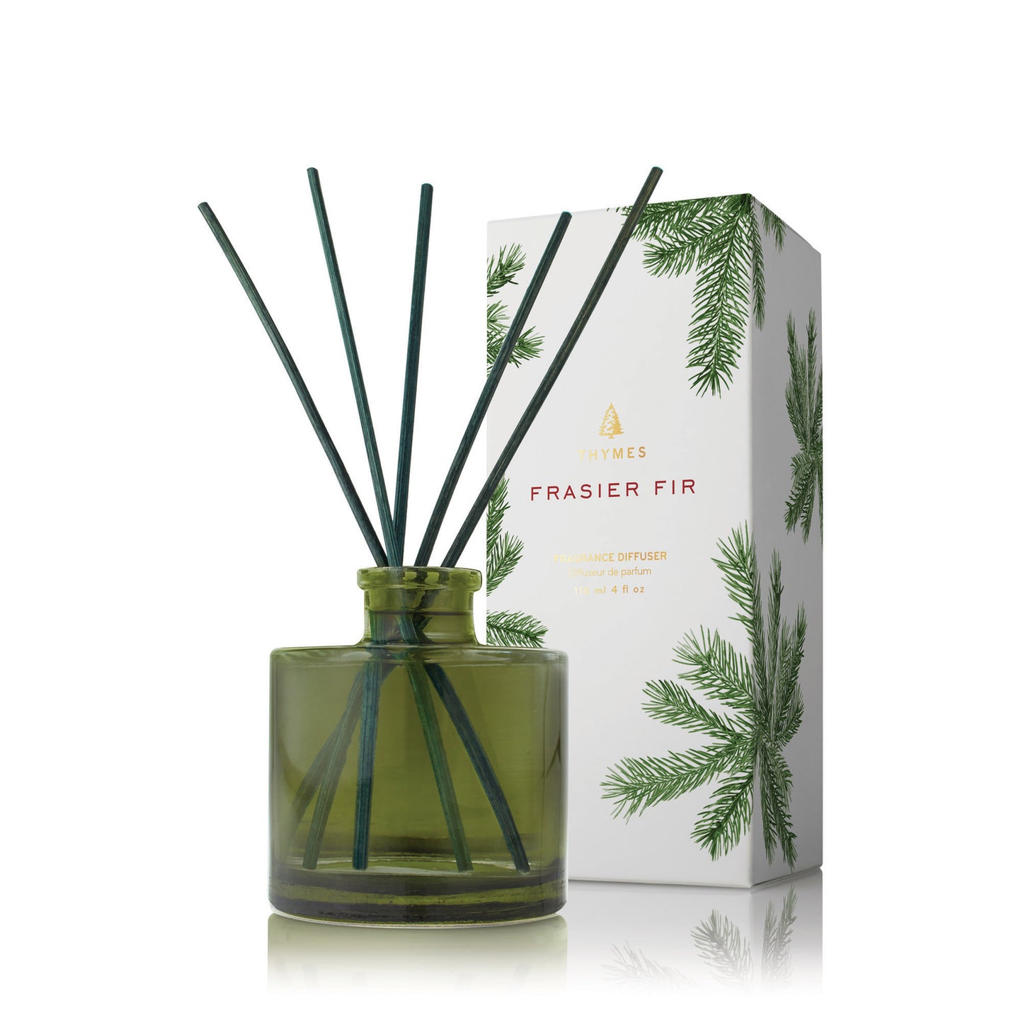 Frasier Fir Green Glass Diffuser
