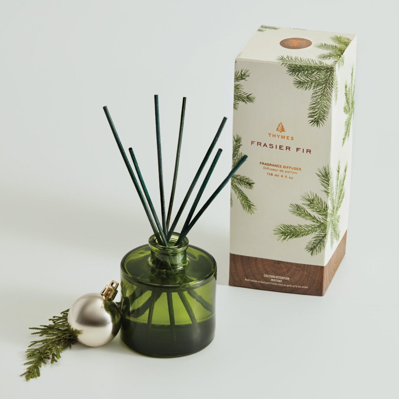 Frasier Fir Green Glass Diffuser