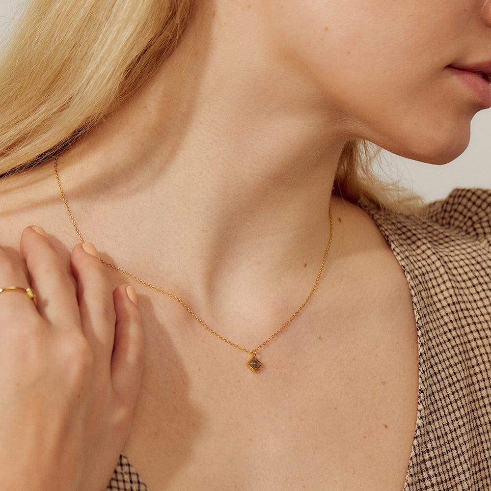 Demi-Fine Eclipse Necklace