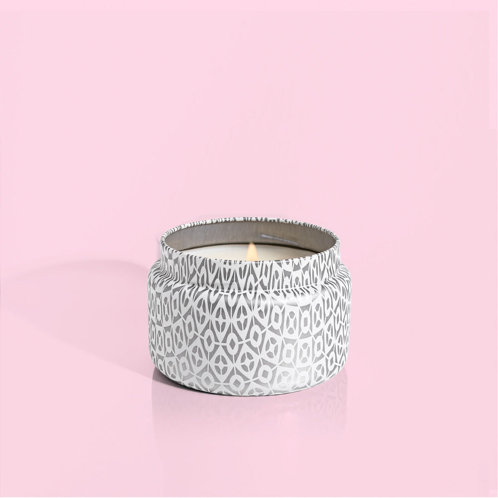 Volcano White Printed Tin - 8.5 oz